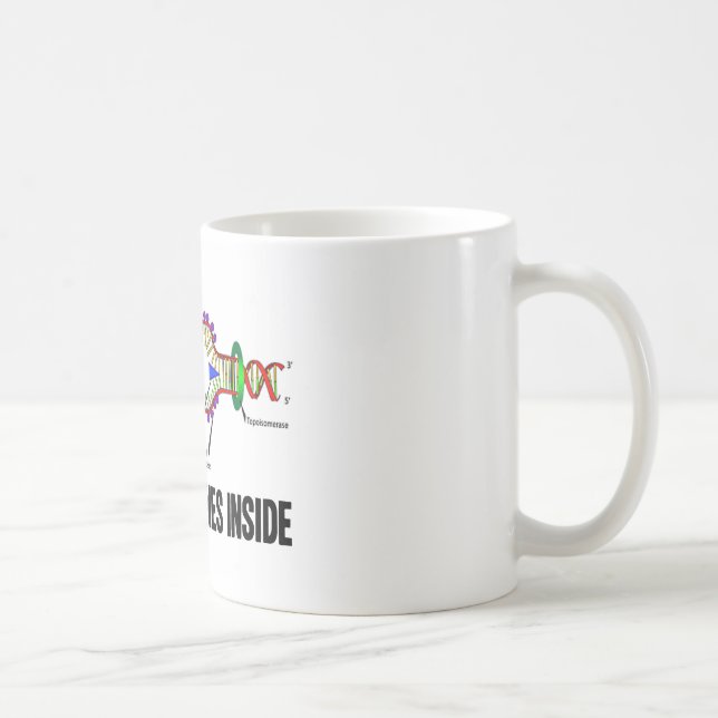 Maratongeninsida (DNA-replicationen) Kaffemugg (Höger)