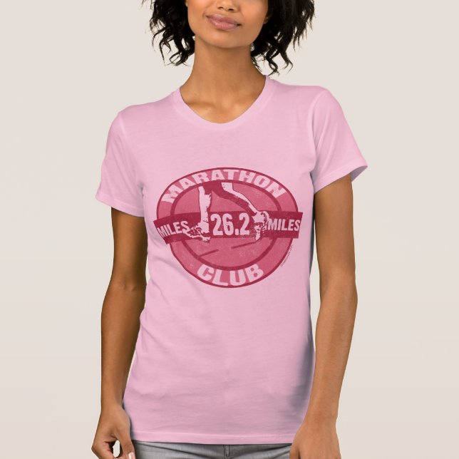 Maratonklubb Tee Shirt (Framsida)