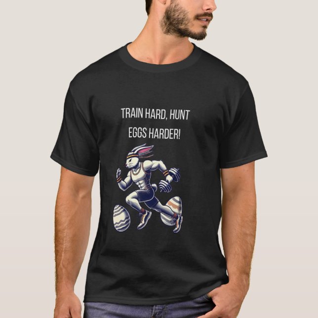 Maratonlöpare Påskordspråk T Shirt (Framsida)