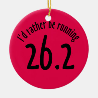 Maratonprydnad Julgransprydnad Keramik