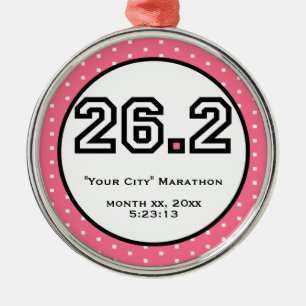 Maratonprydnad Julgransprydnad Metall