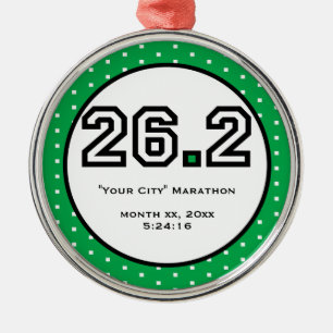 Maratonprydnad Julgransprydnad Metall