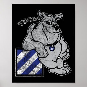 Marauder 3:e infanteridivisionen Rocky Poster
