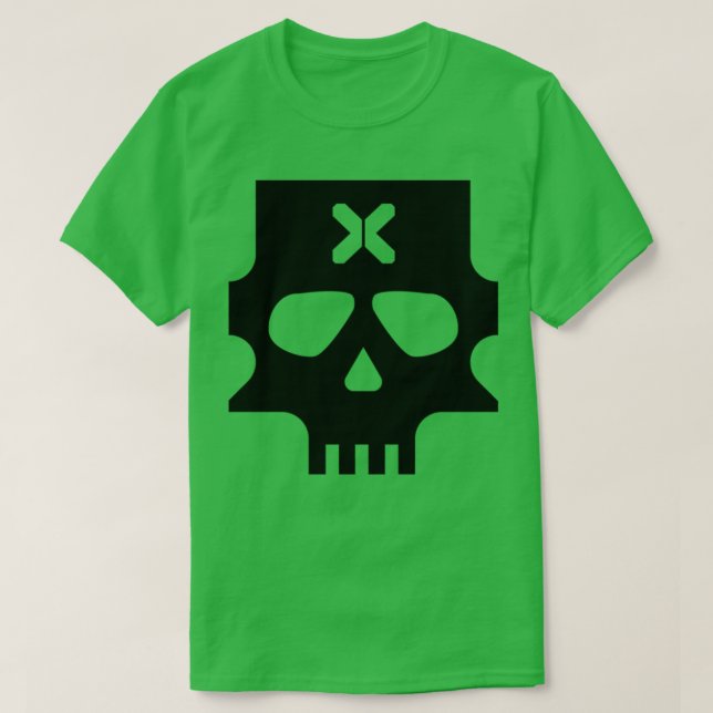 Marauders Skull (svart) T Shirt (Design framsida)
