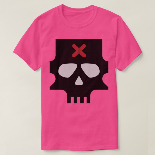 Marauders Skull (svart) T Shirt (Design framsida)