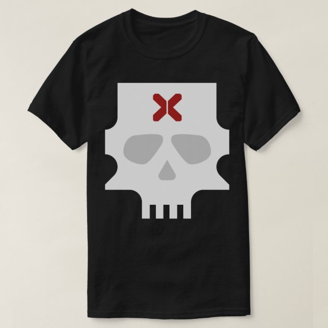 Marauders Skull (vit) 1 T Shirt (Design framsida)
