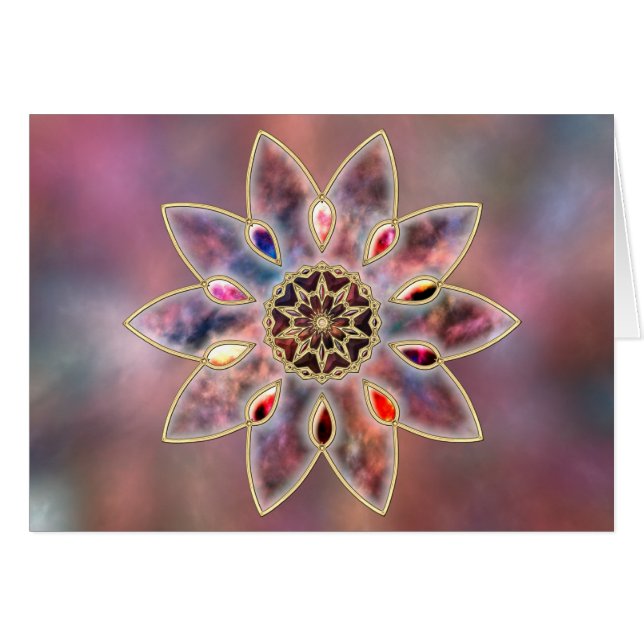 Maraved Galaxies Card Hälsningskort (Framsidan Horizontal)