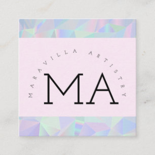 Maravilla Artistry Fyrkantigt Visitkort