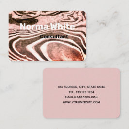 Marbeled Affärskort Visitkort