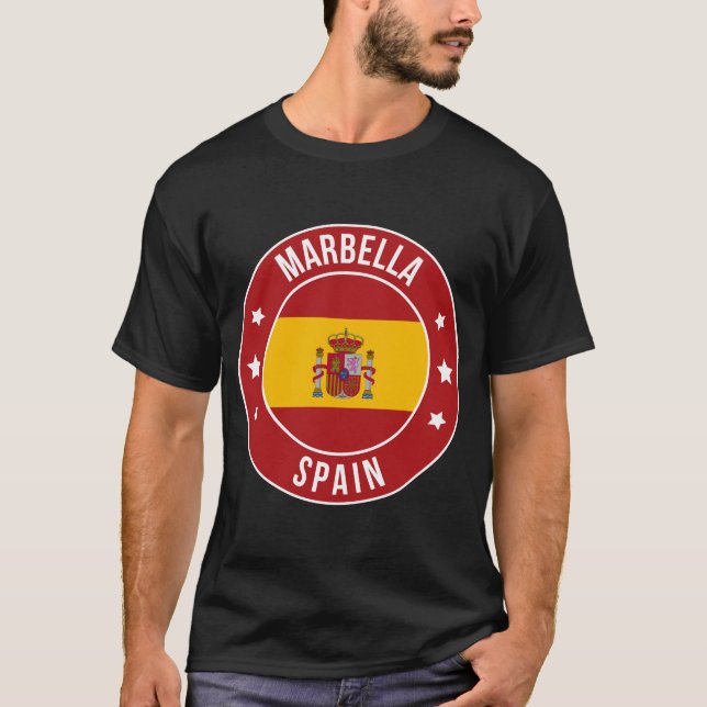 Marbella, Spain City T-Shirt (Framsida)