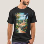 Marbella Spain Illustration Travel Art Vintage T Shirt<br><div class="desc">Marbella retro-vektorns resedesign. Marbella,  en glamorös kuststad på Spaniens Costa del Sol,  är känd för sina gyllene stränder,  lyxområden och ett sjudande nattliv.</div>