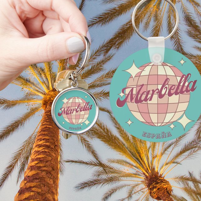 Marbella Spanien kanarieö souvenir  Nyckelring (Skapare uppladdad)