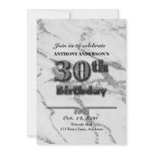 Marble 30års födelsedag Party