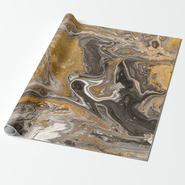 Marble abstract acrylic background. Nature marblin Presentpapper (Utrullad)