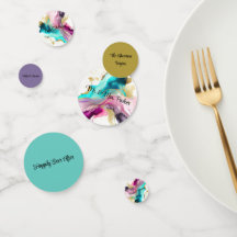 Marble Abstrakt Confetti