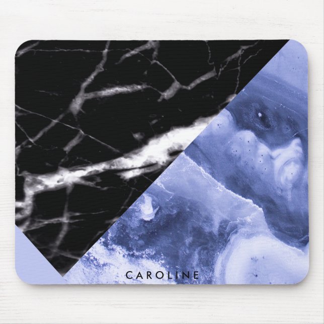 Marble Abstrakt Mönster Musmatta (Framsidan)