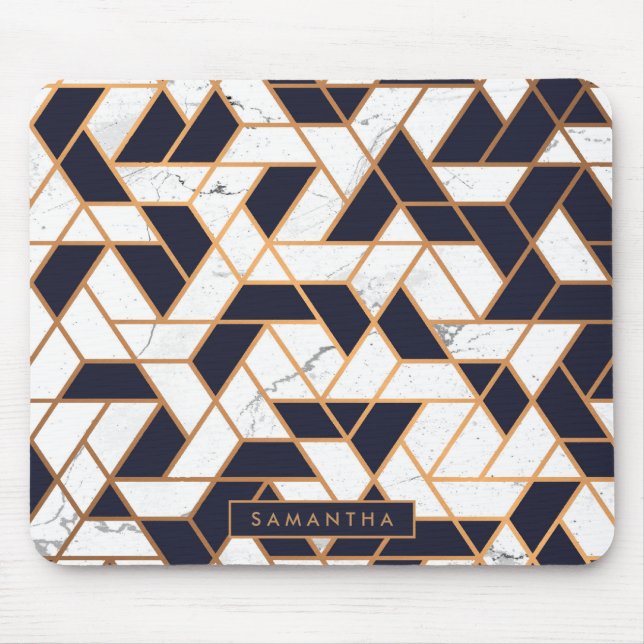Marble Abstrakt Mosaic Musmatta (Framsidan)
