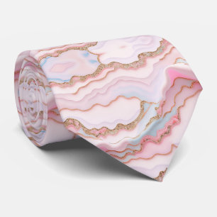 Marble Agate Modern Blue Rosa Guld Collection Slips