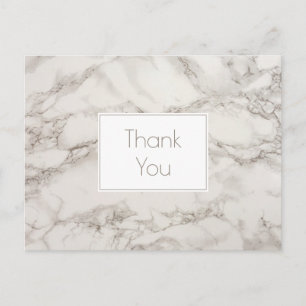 Marble Alabaster Taupe Tan Background Tack Vykort