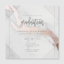 MARBLE AND RO GULD STUDENTEN INVITATION POSTCAR