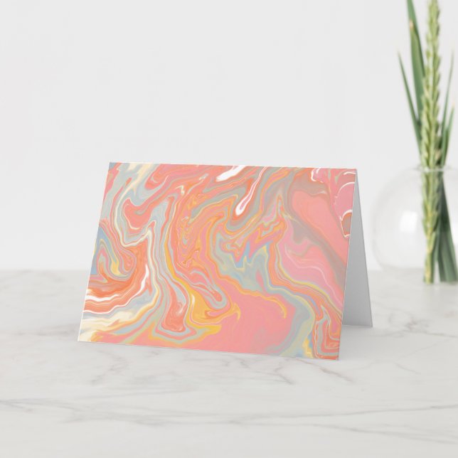 Marble Art Kort (Framsida)