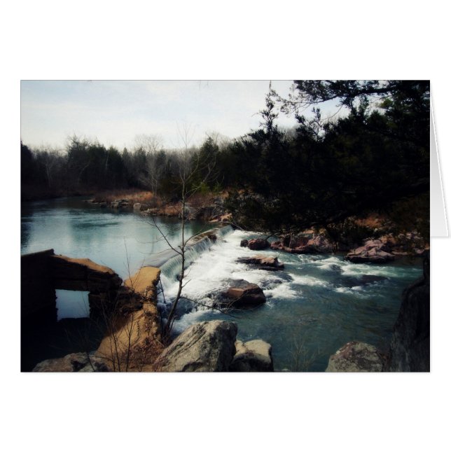 Marble Bäck Hälsningskort (Framsidan Horizontal)