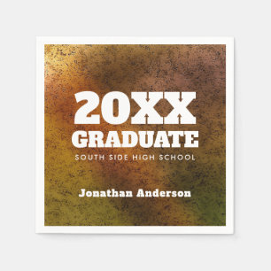 Marble Background Fold Text, Studentfest Pappersservett