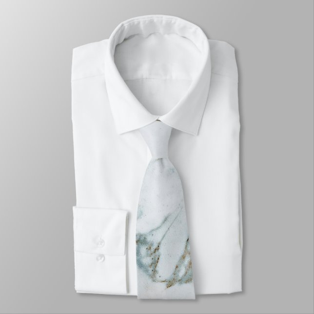 Marble Background Neck Tie Slips (Bunden)
