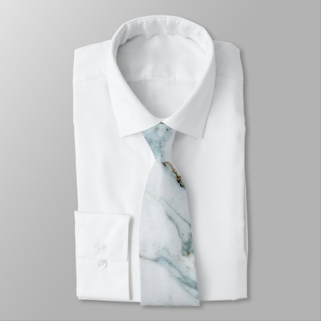 Marble Background Neck Tie Slips (Bunden)