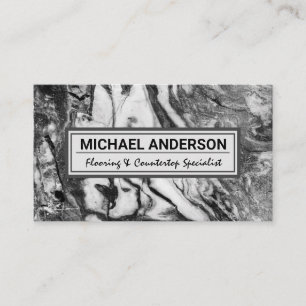Marble Background Visitkort