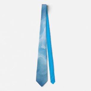 Marble Blue Neck Tie Slips