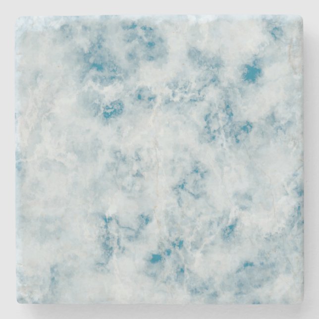 Marble Blue Struktur Stenunderlägg (Framsidan)