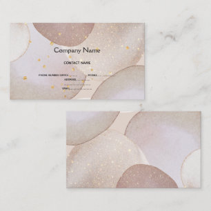 MARBLE BUBBLE LUXE GULD AFFÄRSKORT VISITKORT
