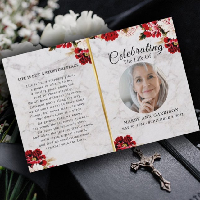 Marble Burgundy  Firande of Life Programme (Skapare uppladdad)