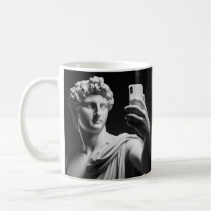 Marble bust kaffemugg