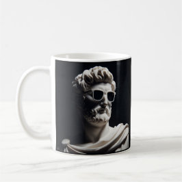 Marble bust kaffemugg
