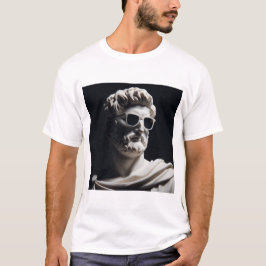 Marble bust t shirt