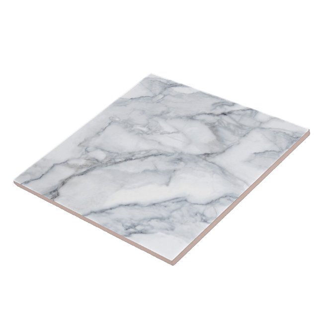 Marble Carrara Calacatta Struktur Kakelplatta (Sidan)