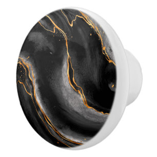 Marble Ceramic Knob Knopp