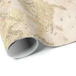 Marble Champaigne Guld Peach  Metall Strokes Presentpapper<br><div class="desc">Minimalism och elegans i enlighet med de verkliga trenderna för insida-decor. För många lyxglas Tillfälle</div>