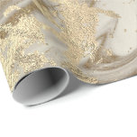 Marble Champaigne Guld Sepia honey Metall Strokes Presentpapper<br><div class="desc">Minimalism och elegans i enlighet med de verkliga trenderna för insida-decor. För många lyxglas Tillfälle</div>