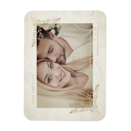 Marble Chic Golden Snöre Romantic lite Bröllop Magnet