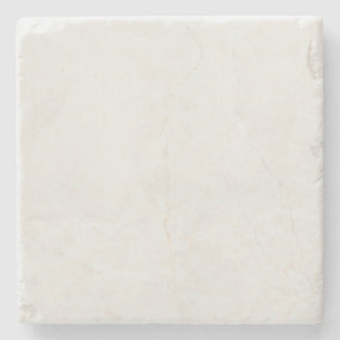 Marble Coaster Vit Minimalistisk underlägg Drink