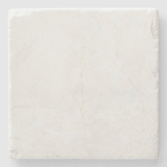 Marble Coaster Vit Minimalistisk underlägg | Drink (Framsidan)