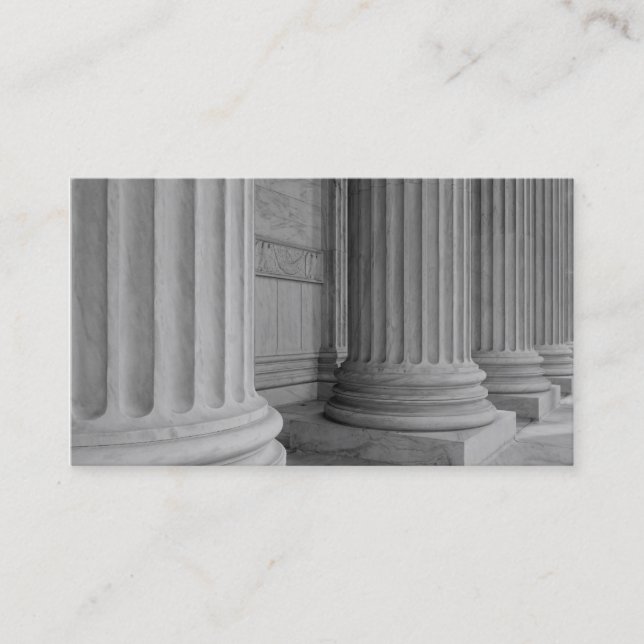 Marble Columns Visitkort (Framsida)