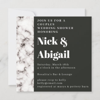 Marble Couples inbjudan till Möhippa