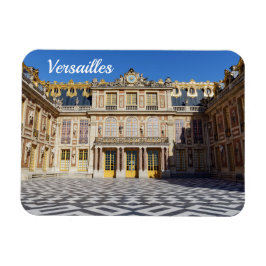 Marble courtyard Versailles Palace, Frankrike Magnet
