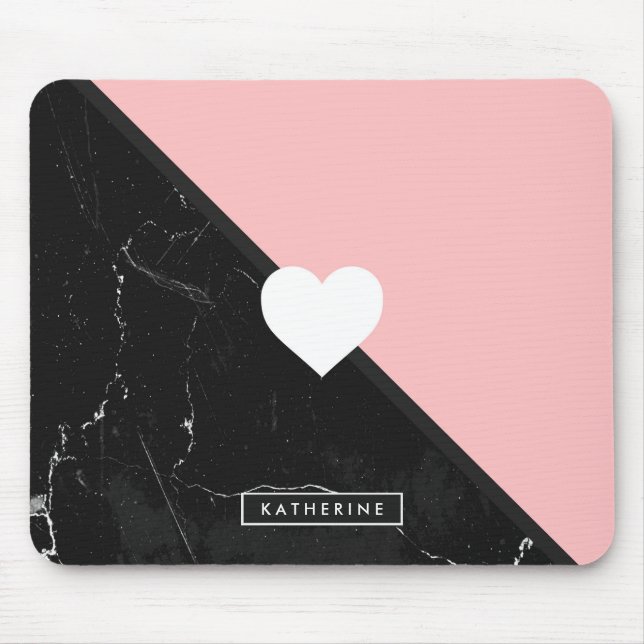 Marble & Cute Heart Musmatta (Framsidan)