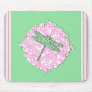 Marble Dragonfly Mousepad Musmatta