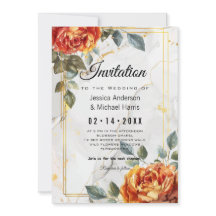 Marble Dreams: Orange Ro Elegance Collection